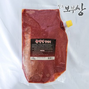 맛불냉 불 양념장 2kg 맛있게 매운 맛 만능 소스 비빔 냉면 쫄면, 1개