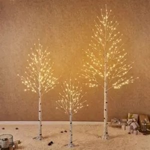 자작나무 LED 크리스마스트리 2종 60cm 120cm 구성