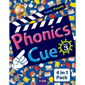 Phonics Cue 3 SB Wokbook + Activity Woksheet with App 개정판, 에이리스트