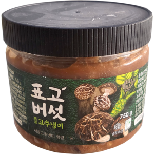 청비 표고버섯 고추냉이 750g, 5개