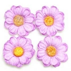 와플매직3.5cm (5개입)/268518/꽃/조화, 노랑, 5개