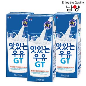 맛있는우유GT, 200ml, 96개