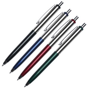 제노 모리온 볼펜 0.8mm, 제노 모리온 블랙 0.8mm_빨강(바디색상)