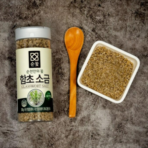 순꽃 순천만 함초소금 중간염, 200g, 8개