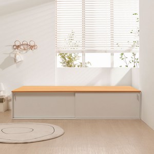 파로마 소이 빅 슬라이딩 통큰 수납침대 SS 프레임 YCW145, 메이플화이트