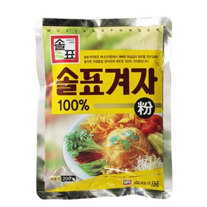 솔표식품 겨자분, 200g, 1개