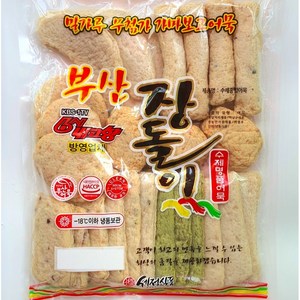 [밀가루 없는 어육 90%] 부산장돌이어묵 (당일발송 토요일도 도착 우체국 안심택배), 1kg, 1개