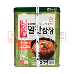 해찬들 알찬쌈장 지함, 14kg, 1개