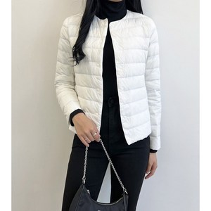 여자오리털 경량패딩자켓