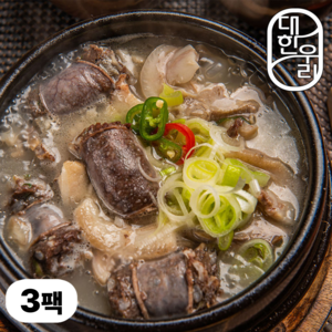 대한우리 병천식 사골 순대국 돼지국밥, 3개, 600g