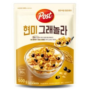 포스트 현미 그래놀라 시리얼, 500g, 4개