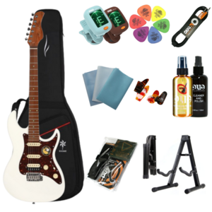 데임 초보자 입문용 재즈 베이스 기타 PS5, BKS, 1개