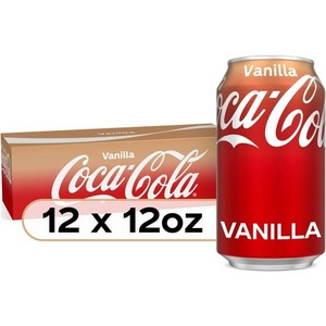 바닐라 코크 355ml 12캔 코카콜라 Coca-Cola Vanilla 12 fl oz Pack, 12개