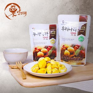 밤뜨래 우리 나라 맛밤, 80g, 4개