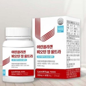 이너시드 저분자 콜라겐 비오틴 300달톤, 1개, 60정