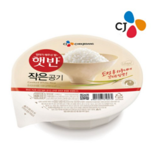 햇반 즉석밥 작은공기, 130g, 6개