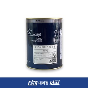 KCC 숲으로 에이스 외부용 0.9L (백색 외 45가지 색상) 무광 내부용 벽화 베란다 셀프 조색페인트 친환경 외부수성페인트, yellow(HF0084), 900ml, 1개