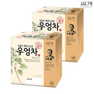 쌍계명차 김동곤 명인이 만든 우엉차, 40g, 40개입, 2개