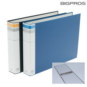 대흥 합지 BIGPROS SPOT FILE A3 3공 사다리 바인더 가로형 S535 화일, 흑색, S535(A3 3공 5Cm)