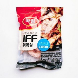 하림 IFF 닭목살, 5개, 500g