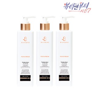 반앤니 더바디 인샤워 톤업크림 - 페어 앤 프리지아 300ml, 3개