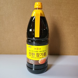 몽고 진한 참기름 1.8L, 2개