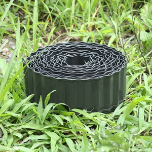 HK sell 에코파티션 튼튼 철재 잔디엣지 화단 경계 분리대, 다크그레이 7.5X1000