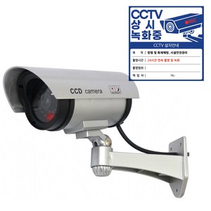 다감컴퍼니 모형 CCTV 가짜 CCTV 최고급형 리얼 캠 적외선(IR) 카메라, 1개