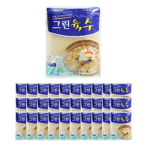 맛찬들 그린냉면육수 340g x 30개(박스), 30개