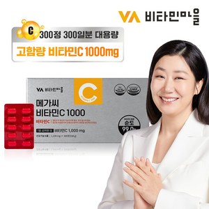 비타민마을 고함량 메가씨 비타민C 1000mg, 1개, 300정