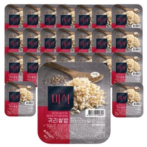 The미식 귀리쌀밥, 180g, 24개