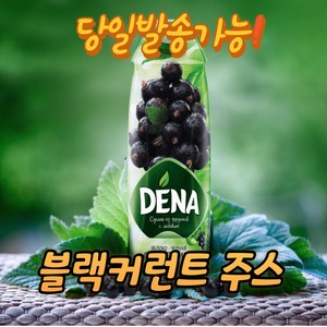 데나 블랙커런트&사과 주스(과즙100%함유) DENA BLACKCURRANT&APPLE JUICE, 블랙커런트&사과 주스, 1L, 1개