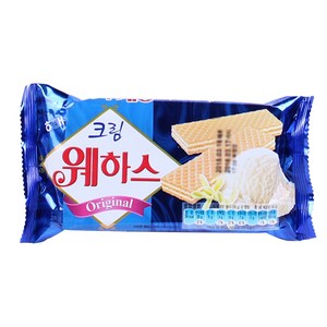 해태제과 크림 웨하스, 50g, 6개