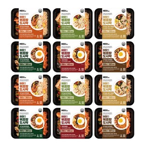 허닭 닭가슴살 볶음밥 도시락 6종, 250g, 12개