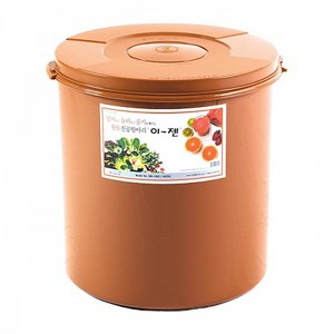 이젠 누름독 황토 진공항아리 누름통 원형 밀폐용기 김치통 5L-45L, 1개, 45L