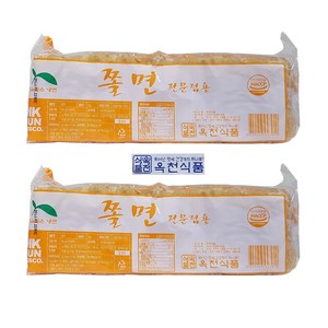 선비찬 옥천냉면 쫄면사리2Kg X 4봉(업소용40인분/사리면만), 4개, 2kg