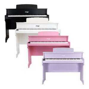 링고 어린이 피아노 61건반 - 핑크 화이트 퍼플 블랙