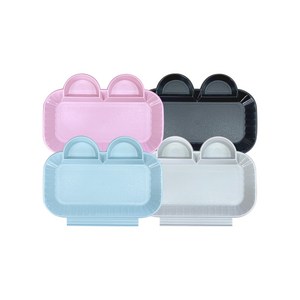 BPA Free 국내생산 소스두칸접시 4p 세트, 단품, 4개