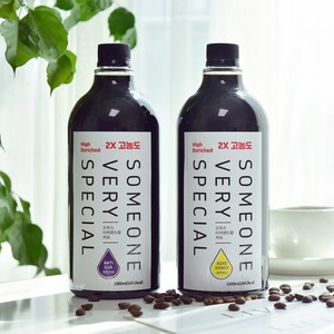 소브스 고농도 2X 더치커피 1L 고카페인커피 홈카페 업소용 콜드브루원액, 코케허니(최상급 스페셜티), 1개