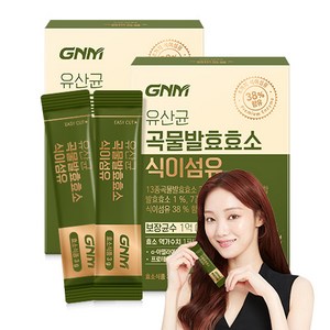 GNM 유산균 곡물발효효소 식이섬유 / 아밀라아제 프로테아제 프로바이오틱스, 90g, 2개