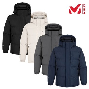 밀레 MILLET 23FW 엄청 따뜻하다 등판 발열판까지 있는 캐주얼 스타일 엉덩이까지 딱 덮는 거위털 구스 콜드제로 헤비 다운 패딩