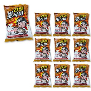 라멘 뽀식이 100g X 10개 라면땅 에낙 뿌셔뿌셔 세계과자점 군것질