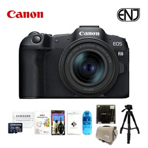 [캐논정품] EOS R8 24-50 KIT 미러리스 카메라+삼성 메모리 256GB+7종 풀패키지 / ENJ