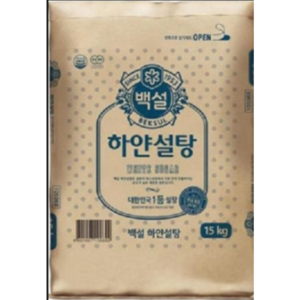 CJ 하얀 설탕 15kg, 1개, 상세페이지 참조