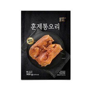 반찬단지 훈제오리 통오리 900g 대용량 (이달의 행사), 1개