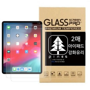파인스 아이패드 9H 강화유리 액정보호필름 2매 세트