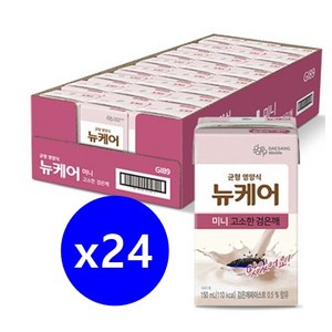 뉴케어 미니 고소한검은깨 150ml, 24개