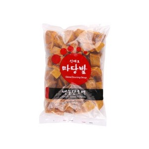 마당발 냉동 단호박 탈피, 1개, 1kg