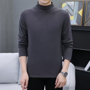 애띠앙 발열히트 남자 목티 폴라티 이중기모 반목티