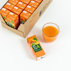 자연드림 채소과일톡, 24개, 190ml